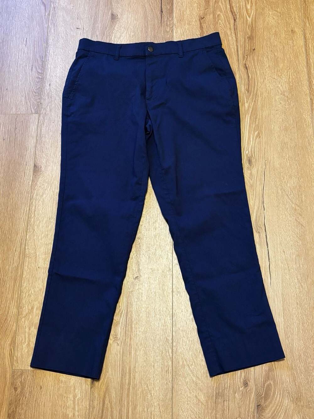 Mizzen+Main Baron Performance Chino Pants Navy Blue Size 32
